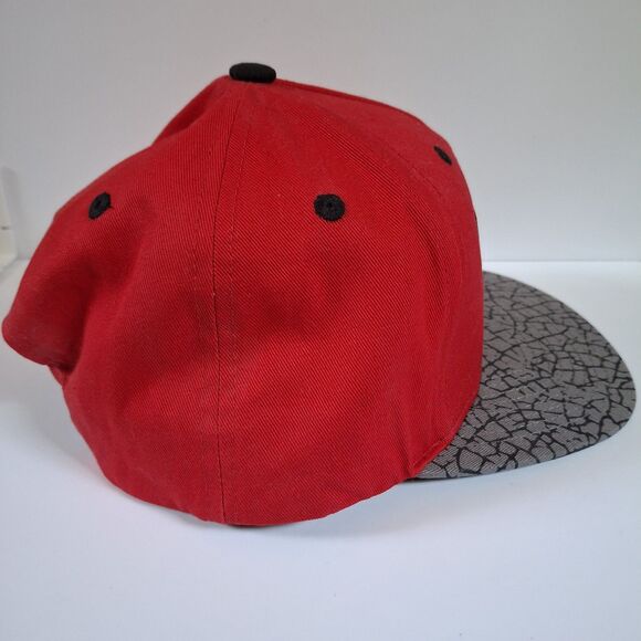 Monkey Sport Skater Red & Black Snapback Adjustable Hat Embroidered EUC One Size - Picture 4 of 6